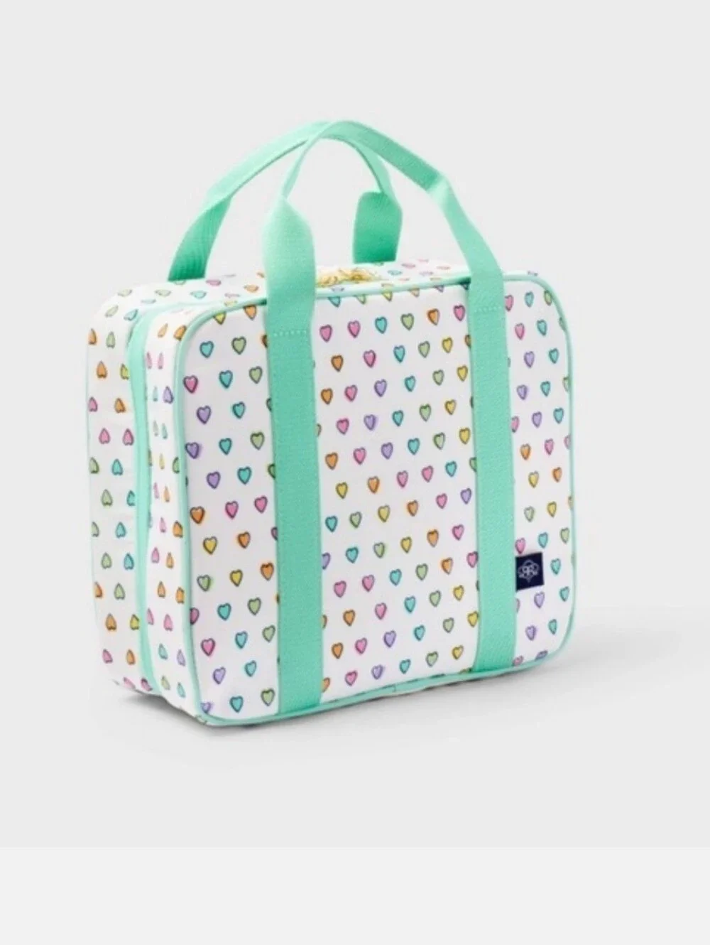 NWT! Roller Rabbit x Target Disco Hearts Wave Hanging Toiletry Bag